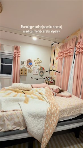 Mindy on Instagram: "Good morning from a house where mornings look a little different ☀️ Not every kid hops out of bed and gets dressed on their own — and that’s okay. Our mornings come with feeding pumps, meds, lifts, and lots of hands-on care… and a whole lot of love mixed in. This isn’t the “typical” routine you see online, but it’s our normal — and sharing it matters. To the parents still caregiving, still showing up, still giving their kids 100% every single day: you’re not alone. These fam