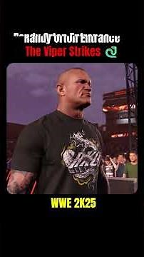 Randy Orton Entrance | The Viper Strikes! 🐍 WWE 2K25 #wwe2k25 #wwe #randyorton