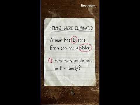 🔴 If You Say 12, You're WRONG! 🧠 (99.9% FAIL) LIVE Challenge