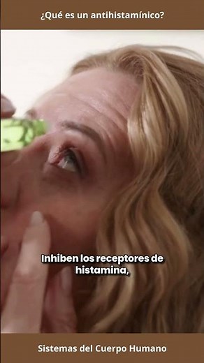 ¿Qué es un antihistamínico?