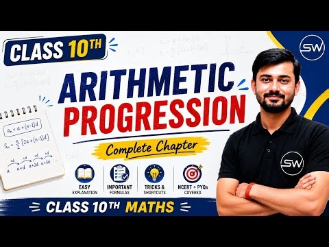 Arithmetic Progression in One Shot | Class 10 Maths