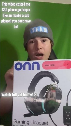 Onn 7.1 Gaming Headset… Worth It? 🎧 (Full Review on My Channel)