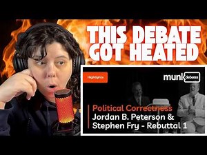 American Reacts: Stephen Fry on Political Correctness 🇬🇧😳 | Munk Debate Clips