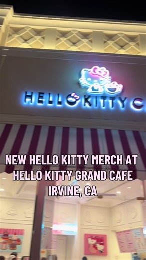 New Hello Kitty Merchandise at Grand Cafe