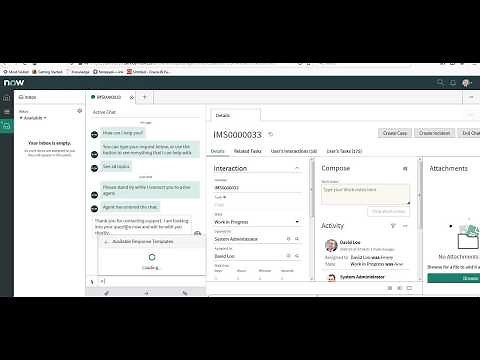 Ep 4: How to setup Response Templates/Canned Messages in Agent Workspace - ServiceNow (Orlando)