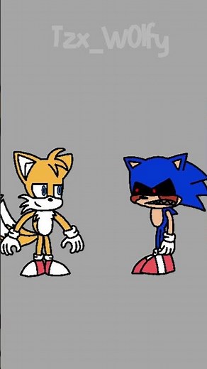 Tails EATS Sonic.EXE! ;P || Animation by Terrousbehalf #sonicexethedisaster #shorts #roblox