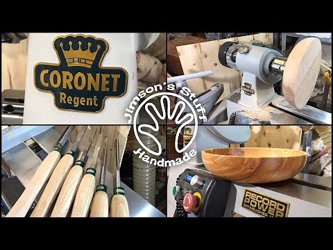 Bowl Turning with New Tools and the Coronet Regent Lathe from Record Power