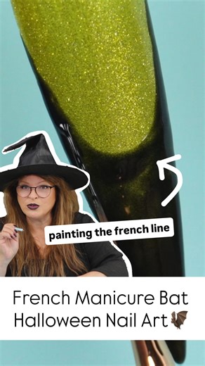 9.4K views · 77 reactions | Part 1 of creating a French Manicure Bat Halloween nail art design with Gel Polish 驪✨ Full tutorial on YouTube! Premium nail education and products at nailcareer.com 彩 #nailcareereducation #nailtech #diynails #nailtutorial #nailart Nails - Nail tech - Nail technician - Nail design - Nail education - DIY nails - Beginner nail tech - Fake nails - Nail tutorial - Acrylic nails - Gel nails - Nail tips and tricks | Nail Career Education | Facebook