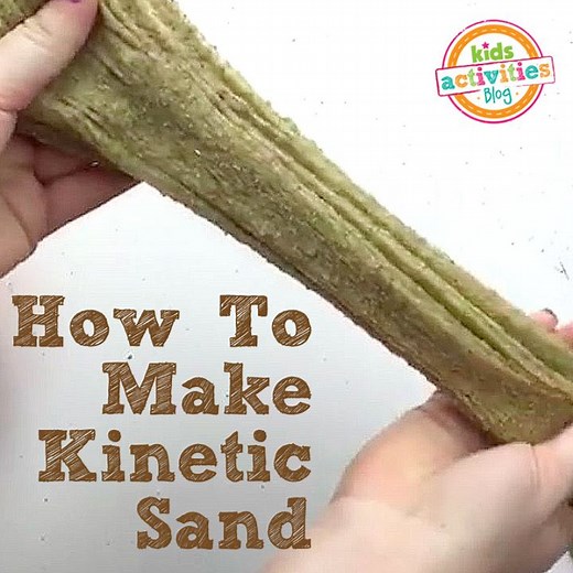 How To Make Kinetic Sand