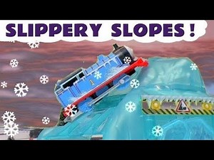 Thomas Trackmaster Slippery Slopes Snow Rescue Story