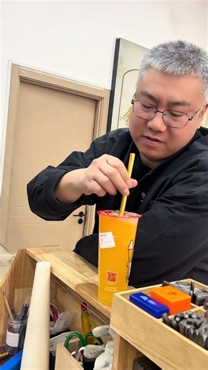 Can gold be used as a straw#Gold jewelry#Golden straw#Jinsheng Gold Workshop#Gold bracelet