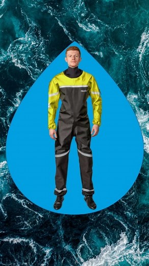 Have you seen our SR Pro Drysuit? Our SR Pro is strong but lightweight. Designed to take a battering; from you, the elements and the most demanding of water-based ops. No leaking, inflating or bulking. It’s for search and rescue crews and those working in emergency situations, often life and death, and where the crews need to focus on saving lives not their kit. Featured here with the zip on the back a self donning (front zip) option is also available. Buy direct from our website or pick up the 
