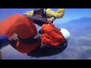 The Incredible Hulk Free Fall Jack Stewart gives David the parachute scene