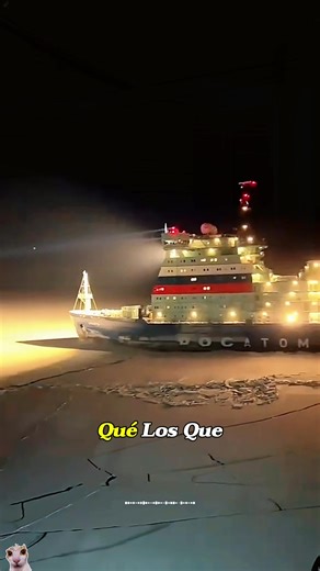 🔥🚢 Why nuclear-powered icebreakers never turn off the lights.#2026 #facts #technology #news #viral