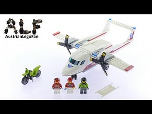 Lego City 60116 Ambulance Plane - Lego Speed Build Review