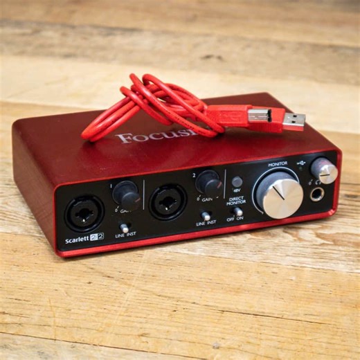 Focusrite Scarlett 2i2 (2nd Gen) USB Audio Interface Studio Recording U281133 | Reverb