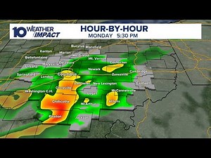 LIVE RADAR: Tracking afternoon storms with possibility of damaging winds