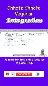 Integration Class 12 | JEE Mains & Advanced
