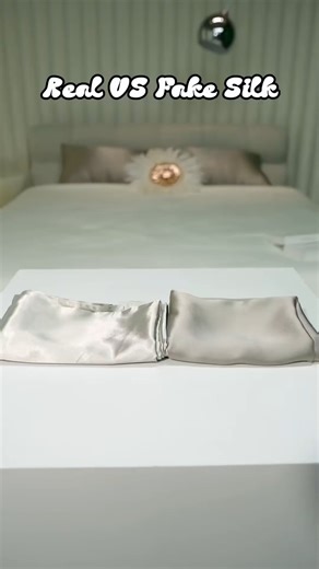 silksilky on Instagram: "✨ Test de la soie : reconnaître la vraie soie ✨ Vous vous demandez comment reconnaître la vraie soie ? Voici un test simple et fiable 🧵🔍 La vraie soie a un éclat naturel, est fraîche et douce au toucher, et tombe avec fluidité. En la frottant légèrement, elle se réchauffe — signe de fibres protéiques naturelles. Ce n’est pas qu’une question d’apparence ou de prix — c’est une question de sensation, de mouvement et de respirabilité 🤍 #SilkTest #RealSilk #PureSilk #SilkK