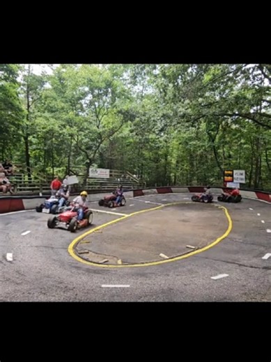 This is the first heat from our July race! The 25 and the 9 start the front row! Who do you think will win this race? #modifiedtractors #shorttrackracing #racingtractors #wheelhorsecustom #wheelhorsejunkies