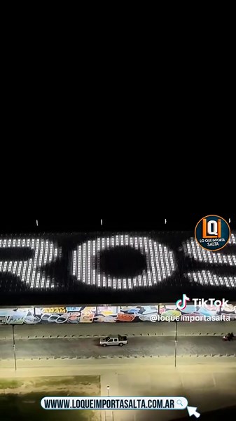 Fuerza Leo: Rosario se ilumina y Rosario te ama por Messi