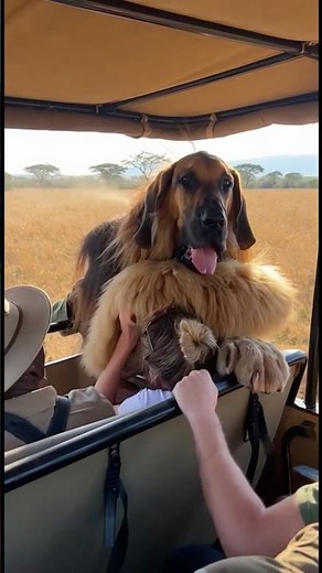 My Great Dane Pranked Us on Safari! 🦁💀