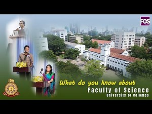 What do you know about Faculty of Science, University of Colombo