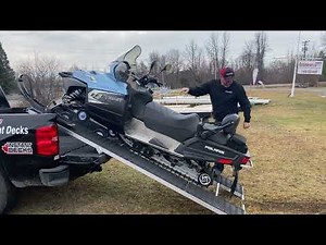 Dockmaster Wheeled Snowmobile Ramp