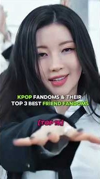TOP 3 BESTFRIEND OF KPOP FANDOMS ✨#ytshorts #kpop #edit