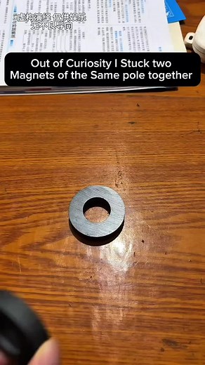 Sticking Same Pole Magnets Together: What Happens?