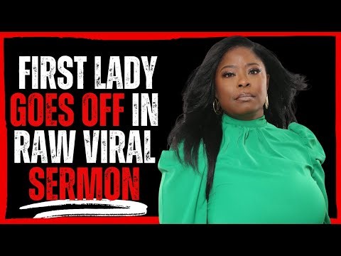 First Lady Goes Off in raw Viral Sermon!