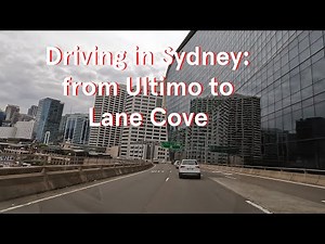 Ultimate Sydney Drive: Exploring From Ultimo To Lane Cove In 4k