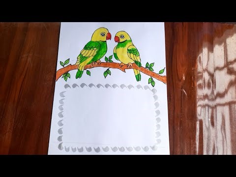 How to make activity frontpage/assignment frontpage design cute and easy/how to make design project