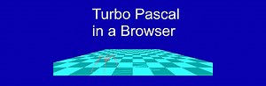 A Turbo Pascal compiler running on a web browser