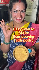 547K views · 10K reactions | Easy & simple way to make GUN POWDER ( idli podi ) | Raja naidu | Facebook