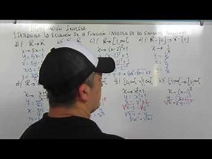 1.6 INVERSE FUNCTION 2ND YEAR