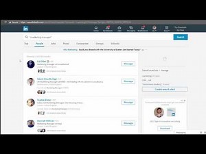 Effective Searching on LinkedIn