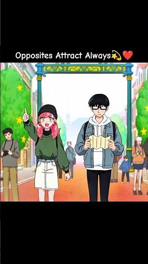 We were never meant to be…but we still happened💙#romanceanime #youandiopposites #schoolanime #anime