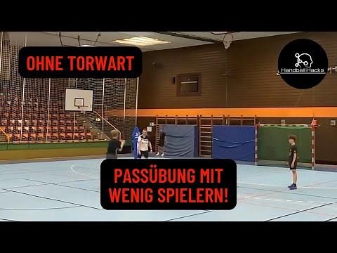 Passing exercise with few players and no goalkeeper!