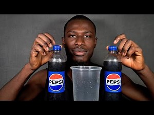 SATISFYING ICE COLD PEPSI ASMR DRINKING