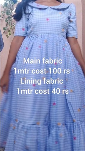 Two Layered Frock Cutting & Stitching | Mulchanderi Gown Design | Latest Frock Model Tutorial 2026