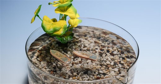 Edible aquatic robots could be eaten by fish to eliminate waste