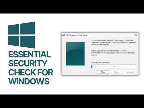 Essential Security Check for Windows File Signing 🔒