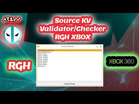 Key Vault Validator/Checker Source | KV | RGH | Tutorial | [[HD]]