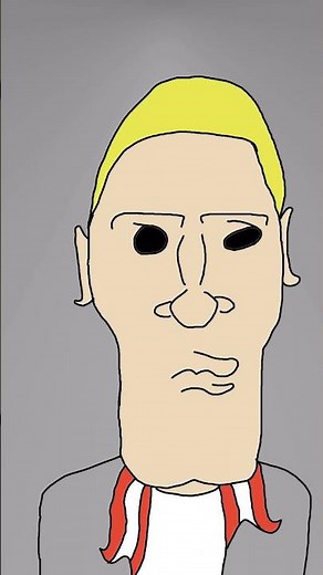 lil cartoon of Eminem