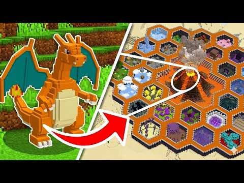 A world where you can create a "Pokémon zoo" [Minecraft]