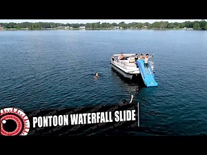 WOW Pontoon Waterfall Slide