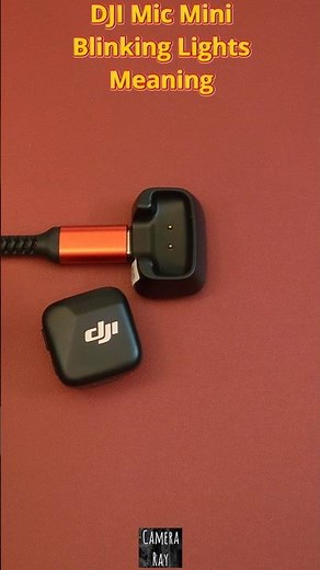 DJI Mic Mini Blinking Light – What It Means