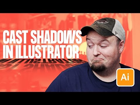Create Realistic Cast Shadows in Illustrator!