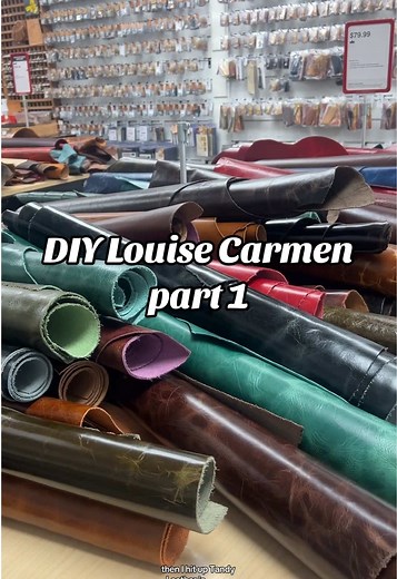 Part 1 DIY Louise Carmen series | Source leather with me at Sav-Mor leather in DTLA and @tandyleather in NoHo. Also check out these people who have awesome tutorials bc I sure am not the first and only to attempt this: @Michaela B. @Danielle Lacoste @ProducerCate @goodgirlvy 🐞 to name a few! #diyjournal #diylouisecarmen #louisecarmen #notebook